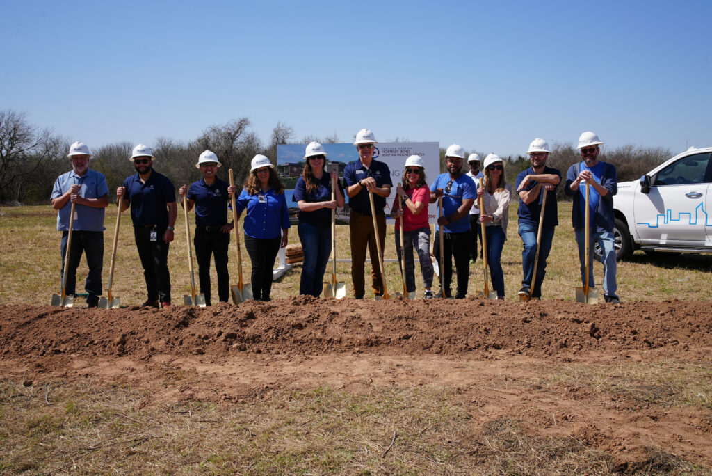 Groundbreaking for the Hornsby Bend Health and Wellness Center